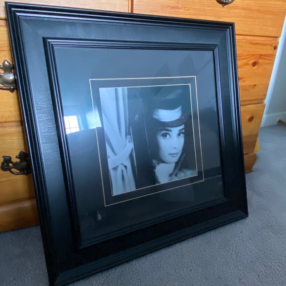 Framed Audrey Hepburn 'My Fair Lady' Print (NWOT) - Picture 1 of 2